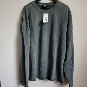 New With Tags Epic Studios Gray Size 3XL Crew Neck Long Sleeve Sweatshirt
